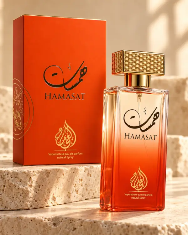 Hamasat (همسات) by Al Fakhamah Al Malakia (الفخامة الملكية) – Eau de Parfum