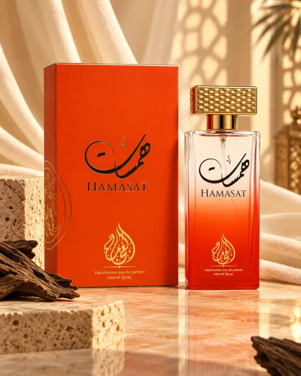 Hamasat (همسات) by Al Fakhamah Al Malakia (الفخامة الملكية) – Eau de Parfum