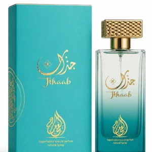 Jthaab Eau de Parfum bottle by Al Fakhama Al Malakia