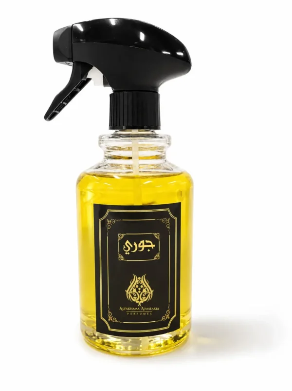 Jouri Premium Room Spray bottle by Al Fakhama Al Malakia