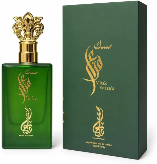 Musk Fazza'a Eau de Parfum bottle by Ebdaa Perfumes