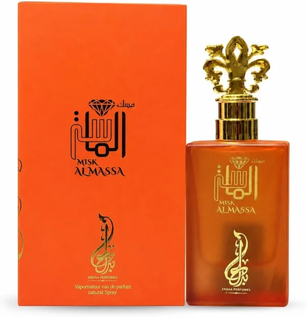 Misk Al Massa Eau de Parfum bottle by Ebdaa Perfumes